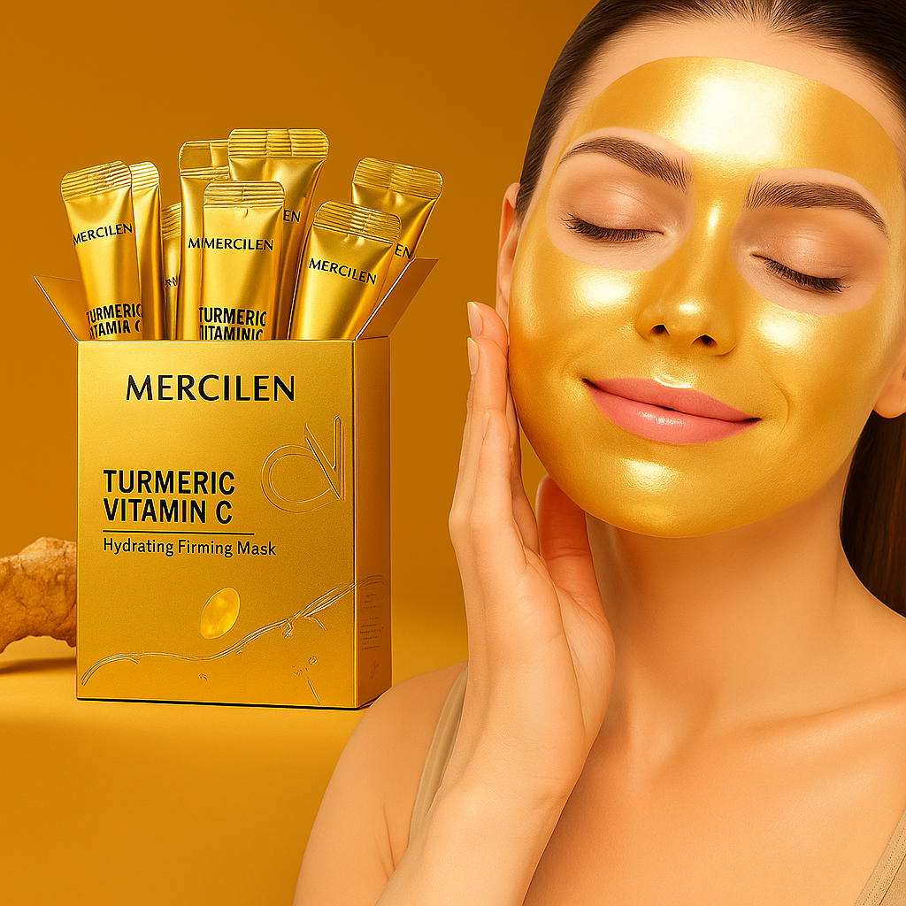 MERCILEN Kurkuma Vitamine C Masker