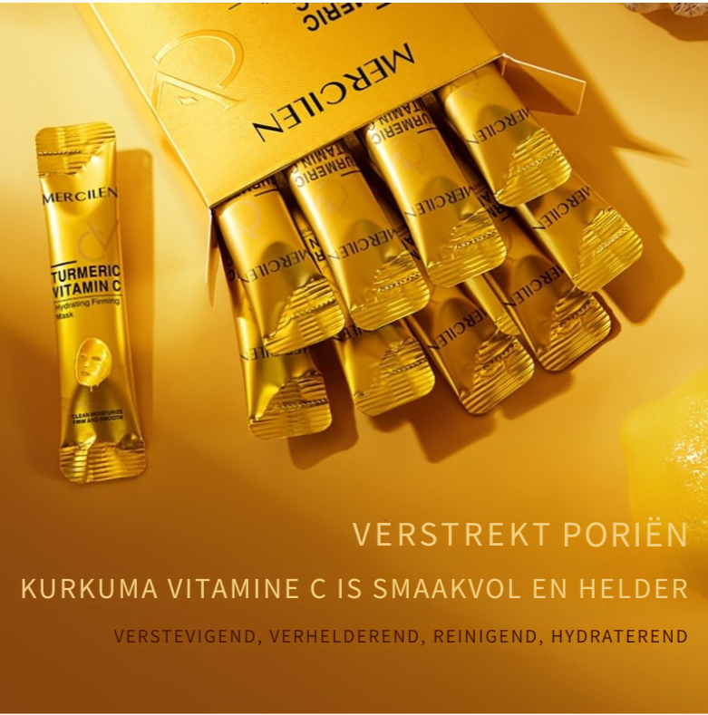 MERCILEN Kurkuma Vitamine C Masker