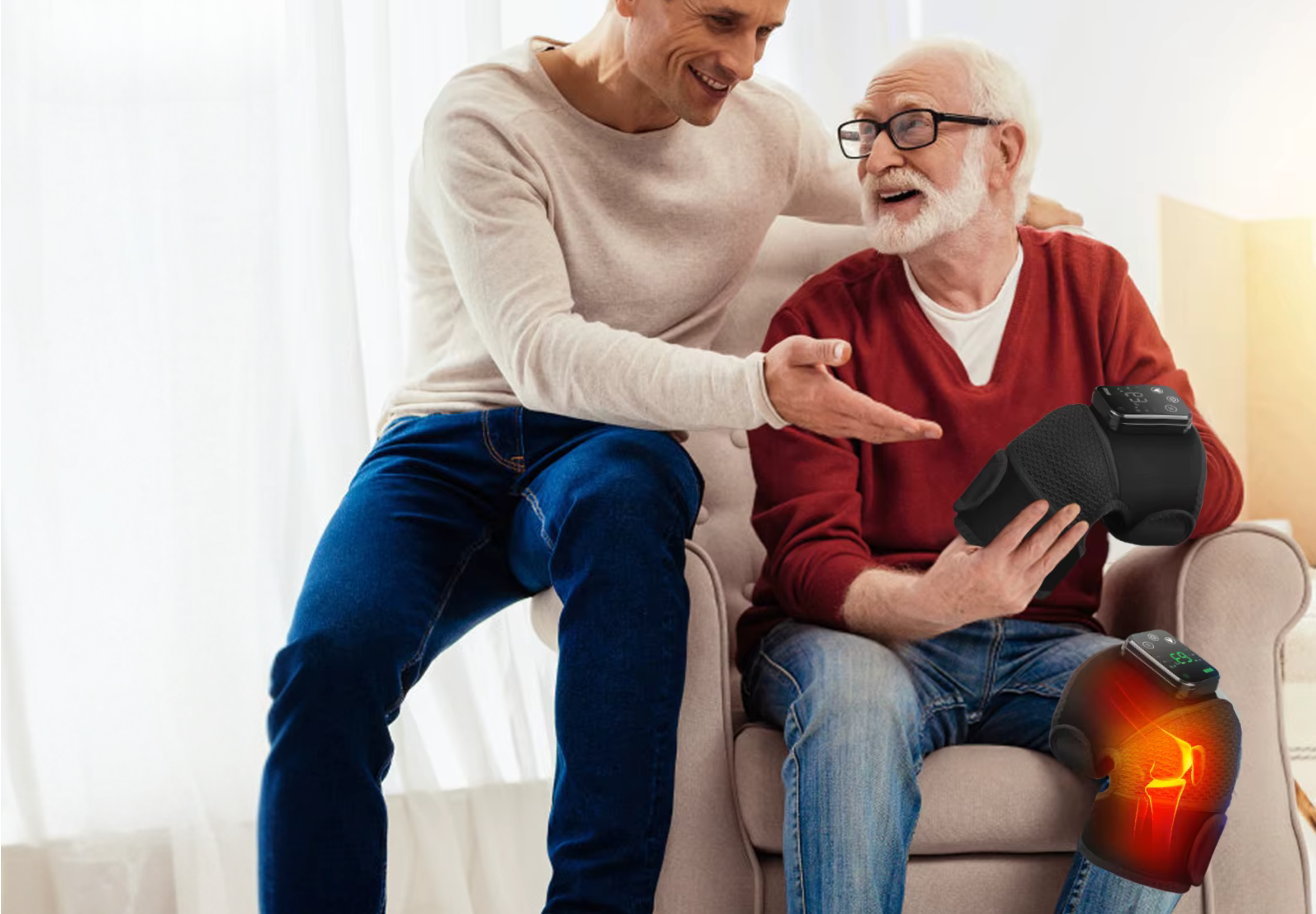DAVEYA™ Kniebrace - Jouw Oplossing Voor Pijnvrij Bewegen