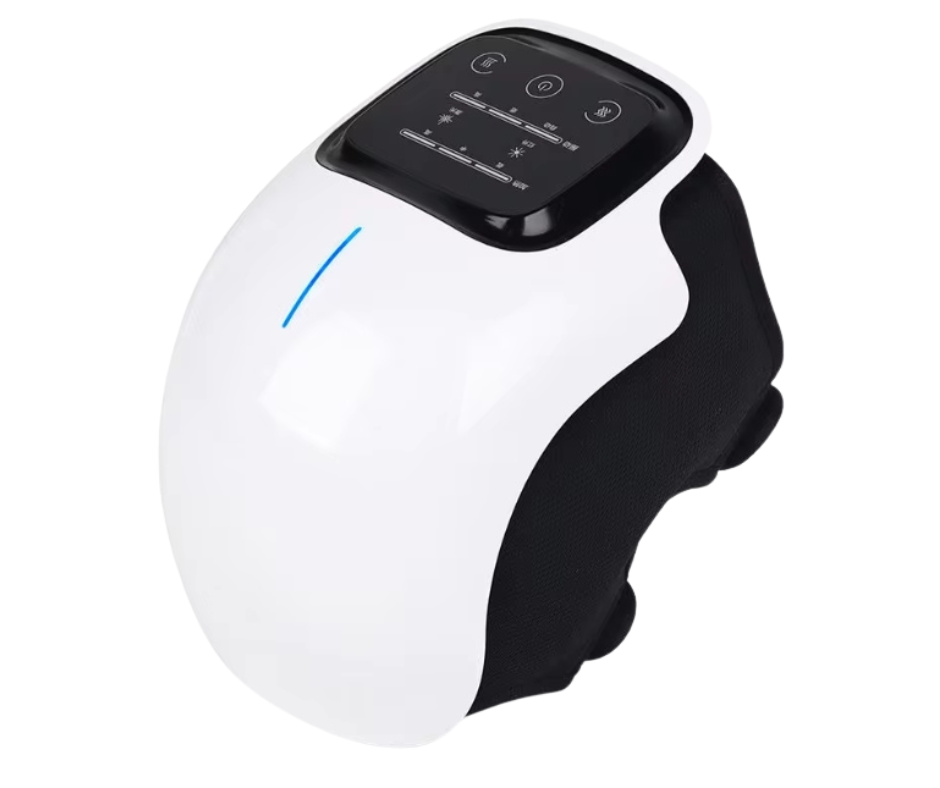 DAVEYA™ Knie-Massager – Verlicht Pijn met Warmte, Roodlicht, en Massage