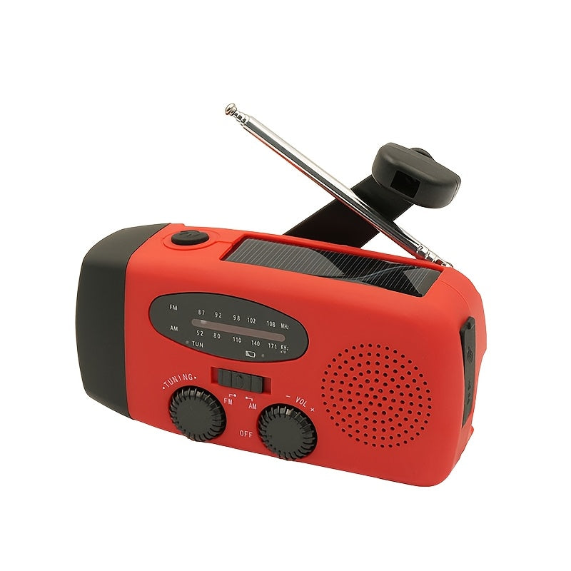 Multifunctionele Noodradio met Zonnepaneel