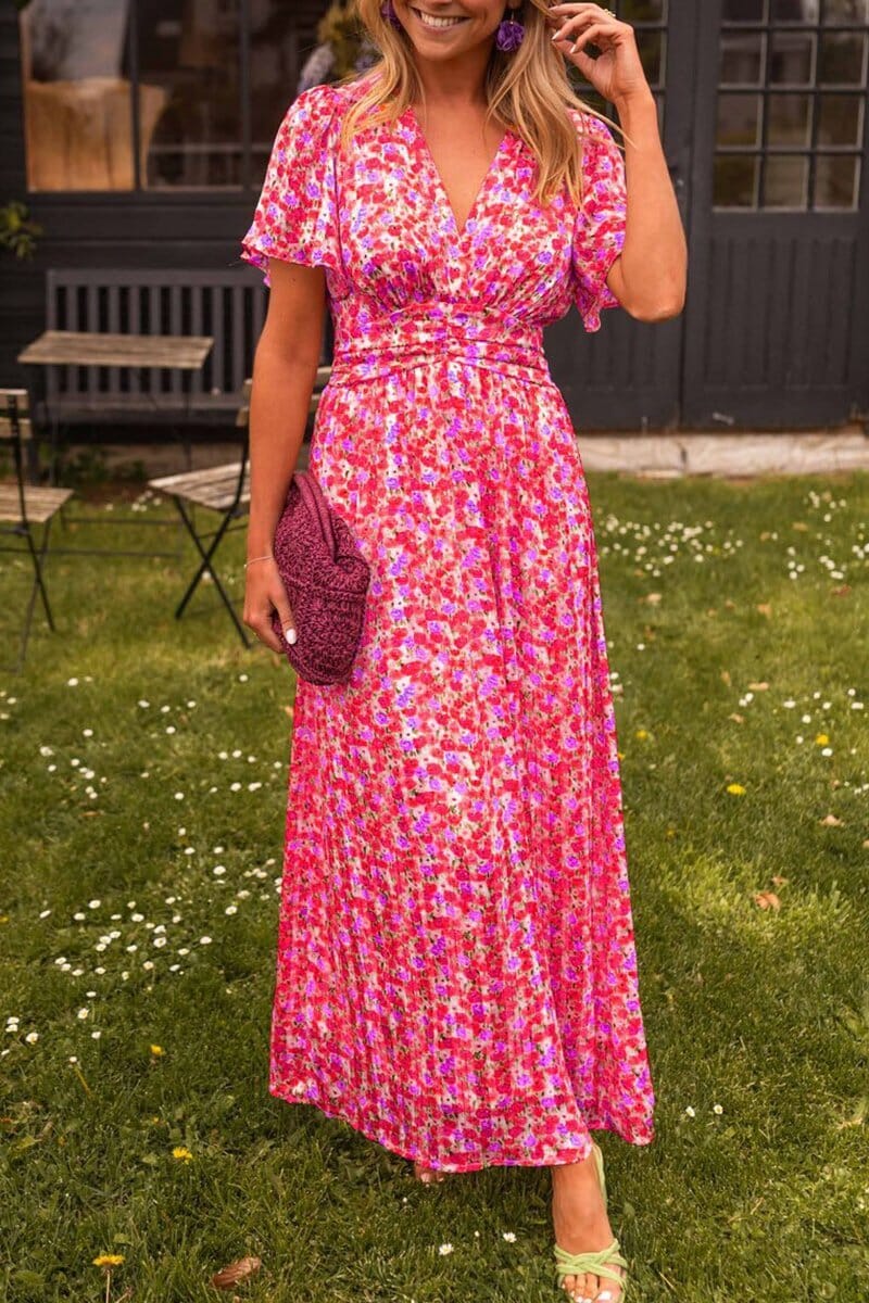 Daveya™ | Elegante Maxi-jurk met V-hals