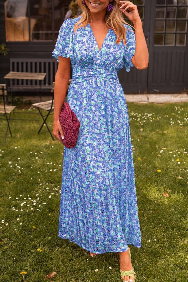 Daveya™ | Elegante Maxi-jurk met V-hals